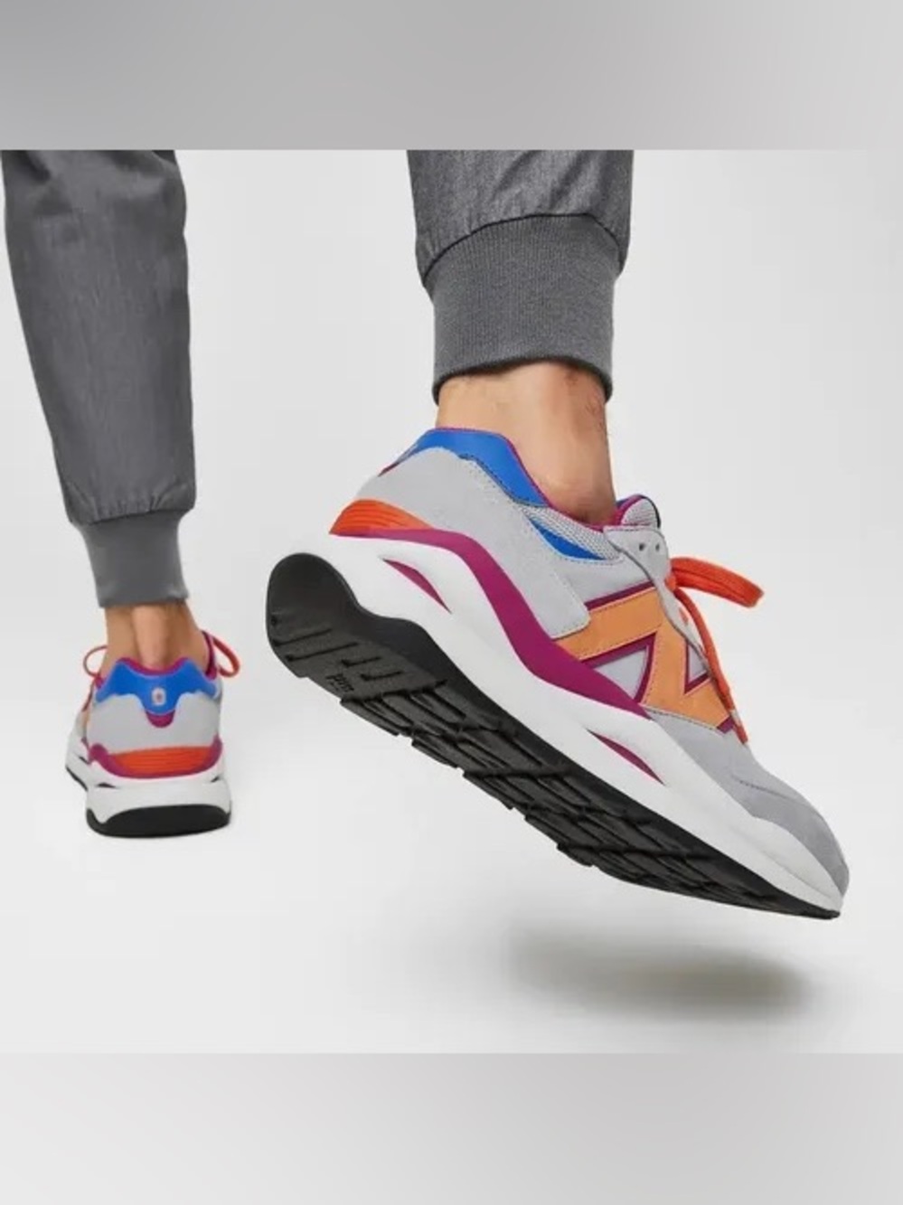 New Balance 57/40 Men’s Size 8 Gray Multicolor Sneakers